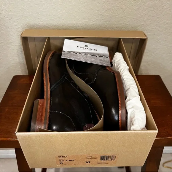 Trask Flint Bourbon Steer Chukka Size 8M NWT! Trask | Shoes | Trask Flint Bourbon Steer Chukka Size 8m Nwt  main image 3